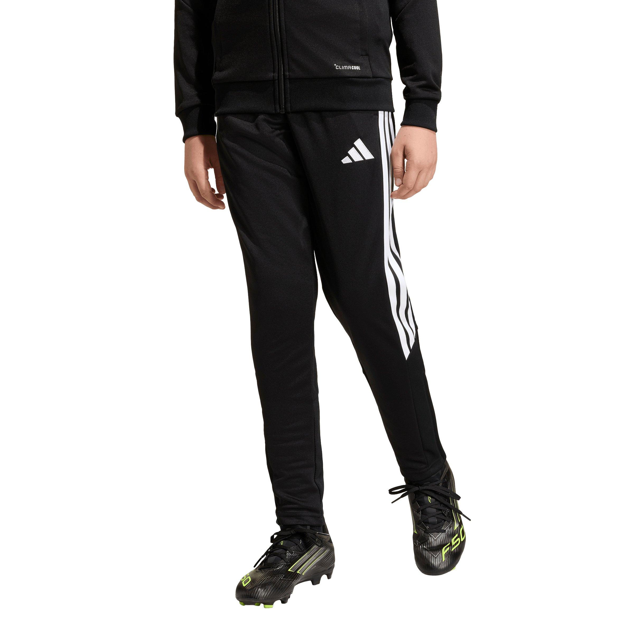 adidas Big Boys' Tiro 26 League Soocer Training Pants - Black/White - BLACK/WHITE